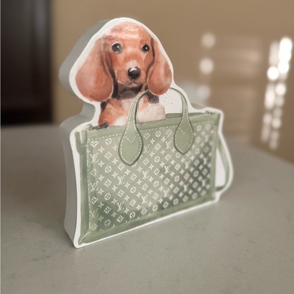 LOUIS VUITTON 3D WOOD HOME ACCENT DECOR - Picture 3 of 11